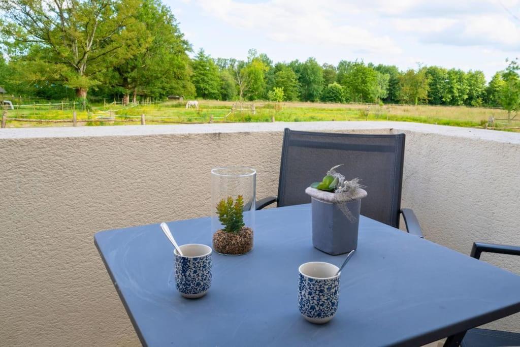 L'Evasion En Pierre Piscine Et Etang Prive Villa Sevremoine ภายนอก รูปภาพ