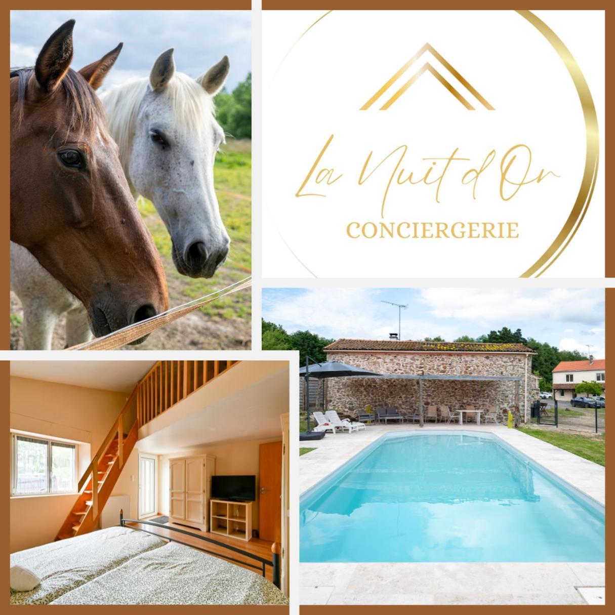 L'Evasion En Pierre Piscine Et Etang Prive Villa Sevremoine ภายนอก รูปภาพ
